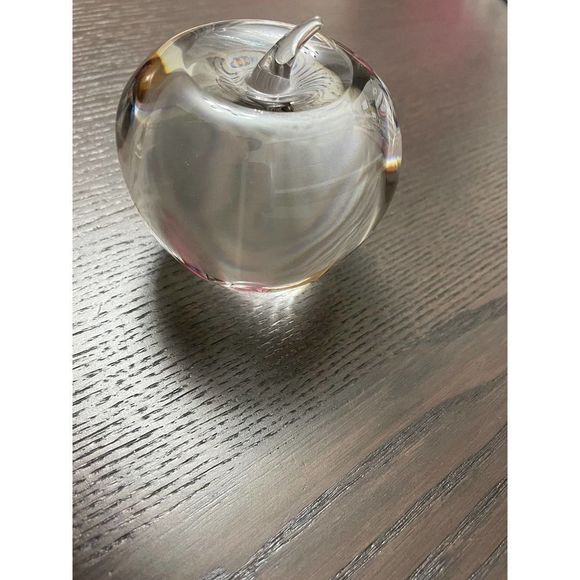 VINTAGE Tiffany & Co Crystal Art Glass paperweight - Picture 5 of 7